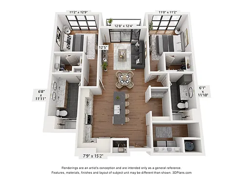 Floor plan B11