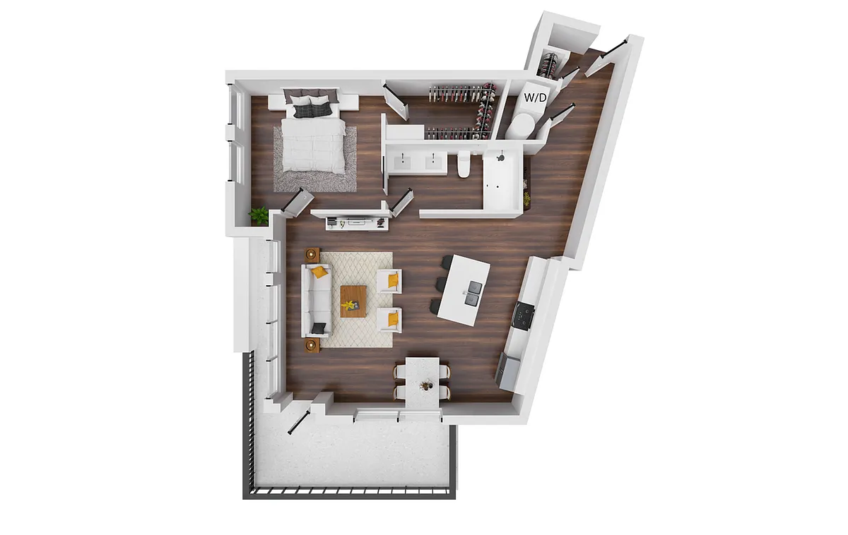 Floor plan Ellington 873