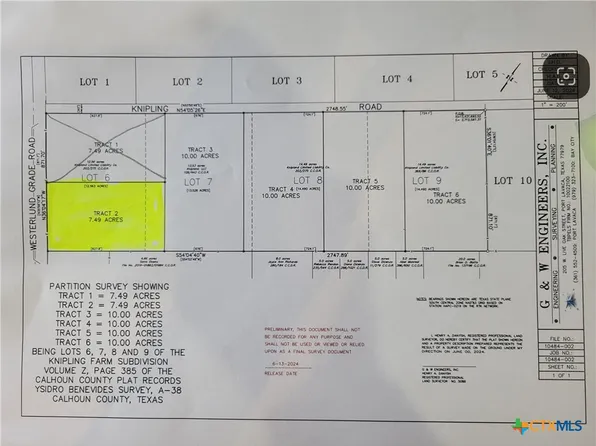 0 Westerlund Grade Rd, Pt Lavaca, TX 77979