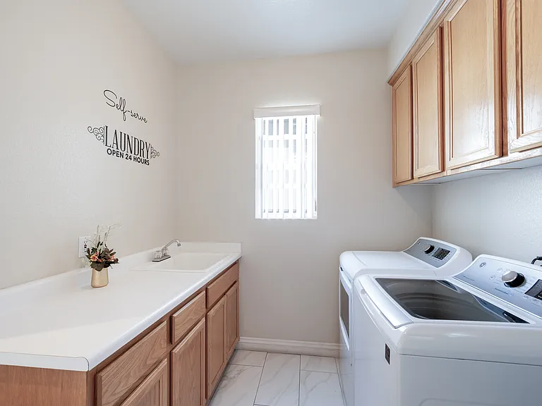 Laundry room downstairs