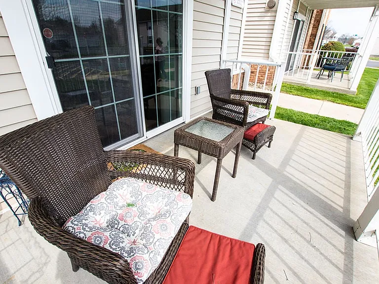 Huge Balconies or Patios