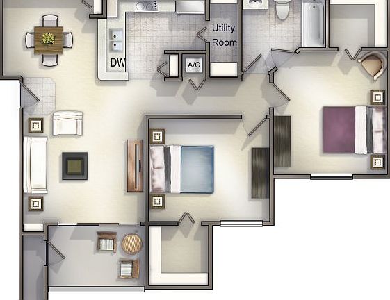 2nd image of 5817 Legacy Crescent Pl Unit 101