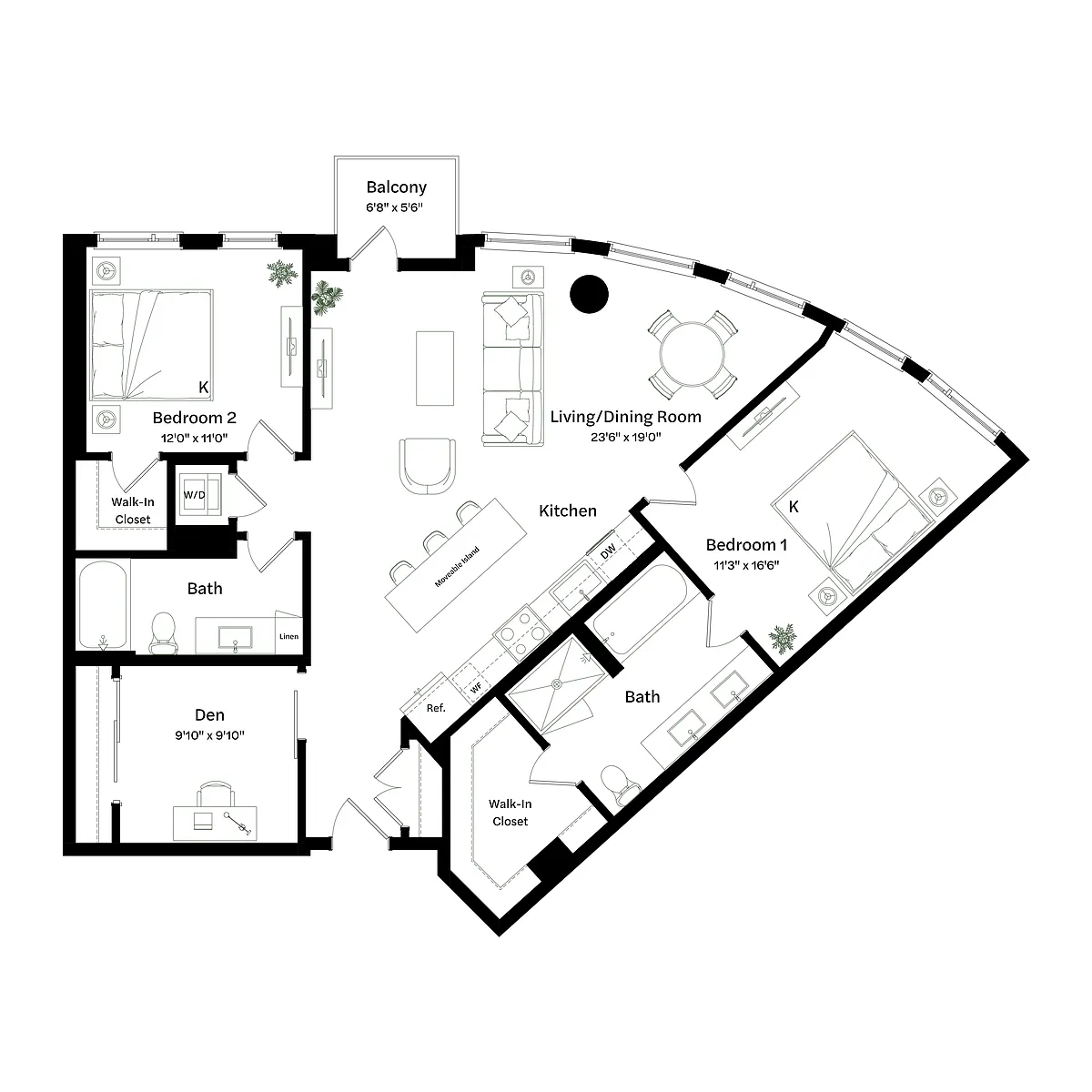 Floor plan BD4