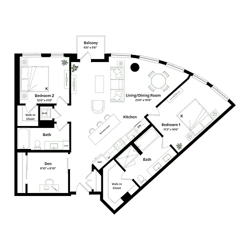Floor plan BD4