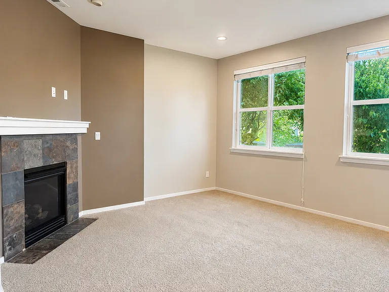 Basement living/rec area