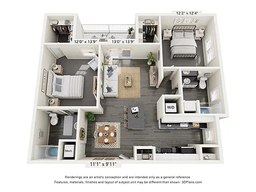 Floor plan Bentley