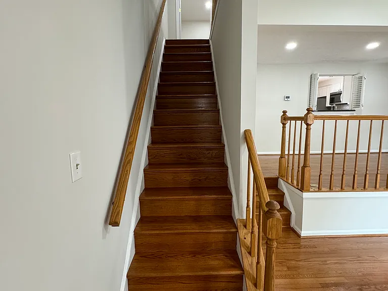 Stairs going upper level