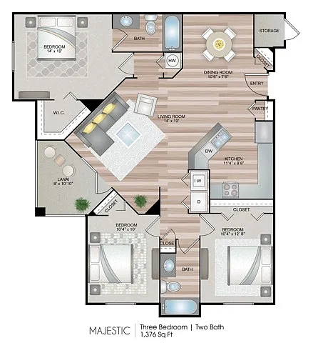 Floor plan Majestic