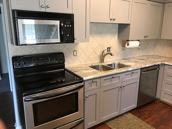 New granite, sink, faucet