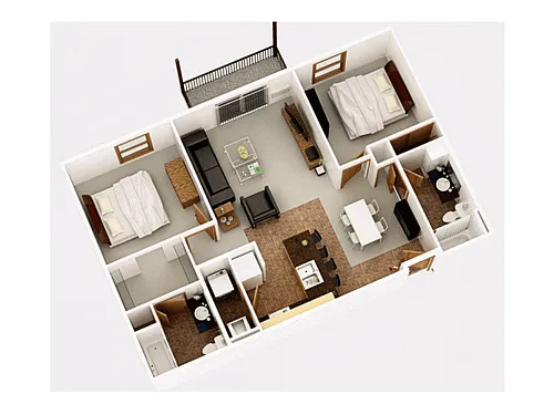 Floor plan Maple