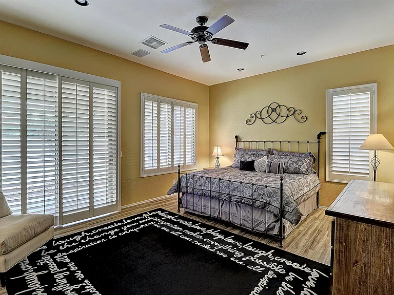 Master Bedroom King bed