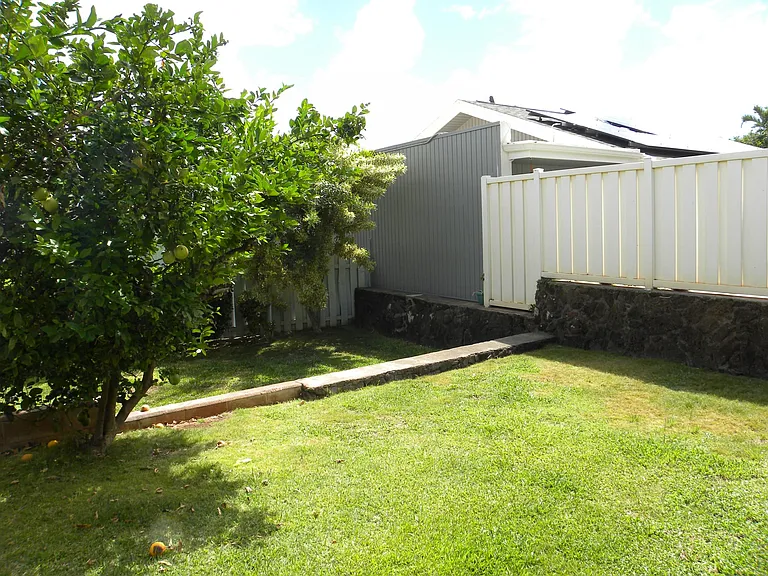 Rear Lawn, off of 2nd Bedroom