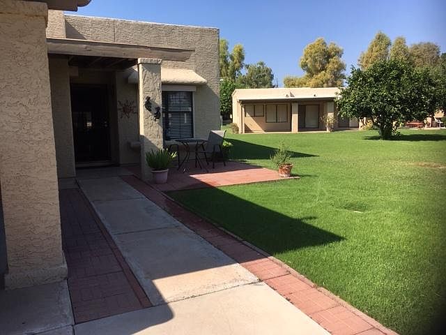front entrance -front patio
