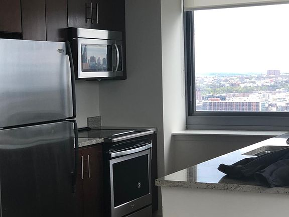 Open Kitchen with Large Window