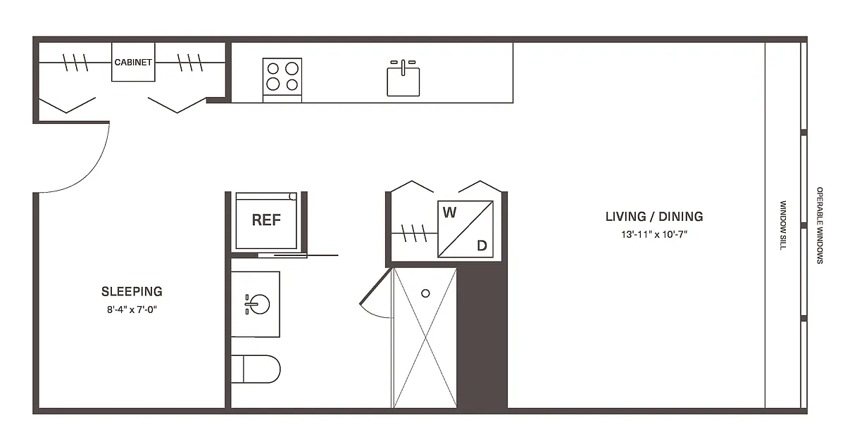 Floor plan S