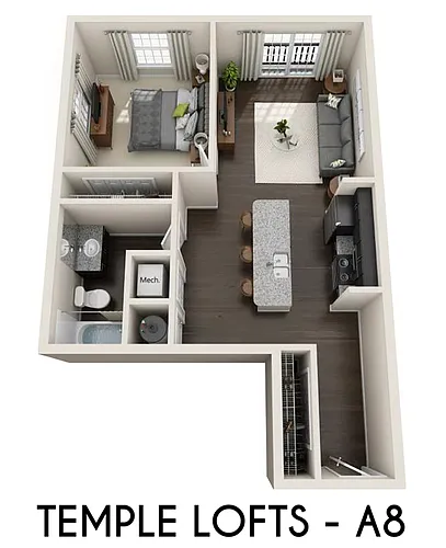 Floor plan A8