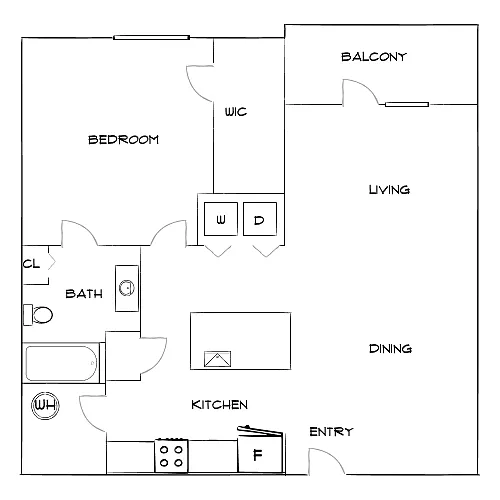 Floor plan Design 1C