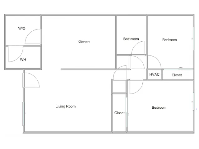 Floor plan Cypress WD PH I