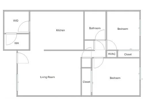 Floor plan Cypress WD PH I
