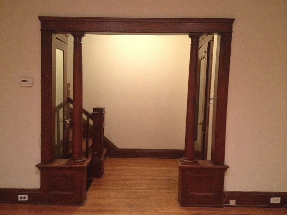Beautiful woodwork of the Entry