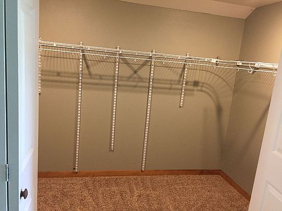 Master walk-in closet