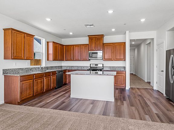 The chef-ready kitchen is ready to host all your get togethers