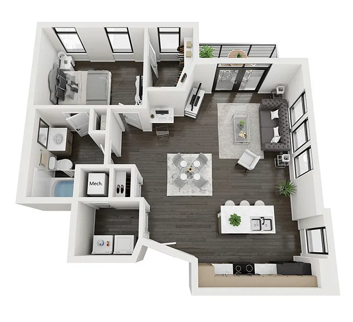 Floor plan The Earnest
