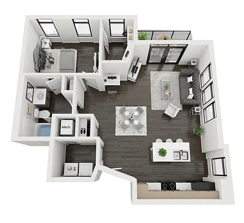 Floor plan The Earnest