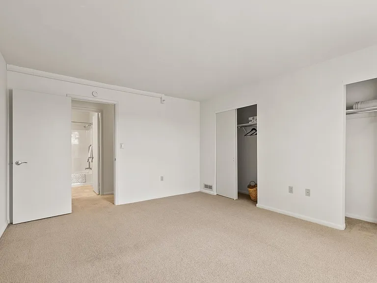 Bedroom in the 1-Bedroom Floor Plan