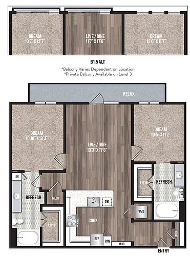 Floor plan B14