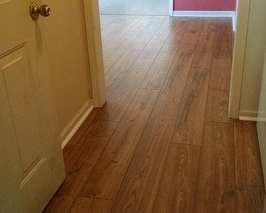 Entry from garage to laundry room