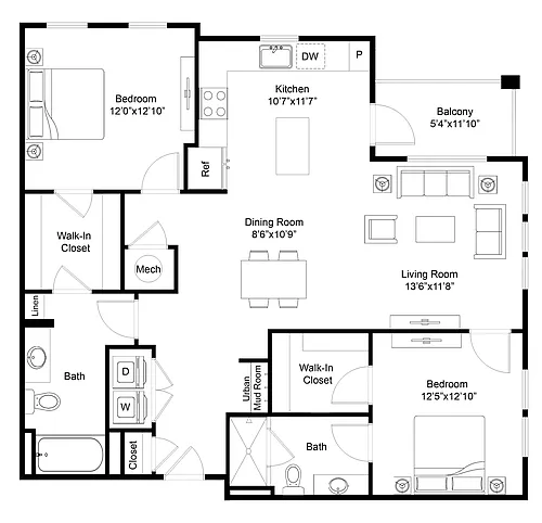 Floor plan Lighthouse