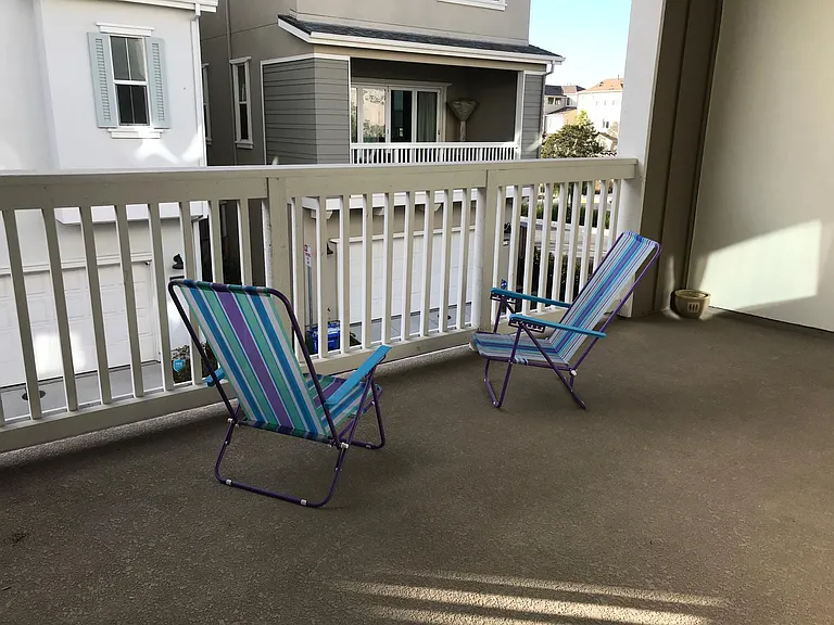 large covered deck