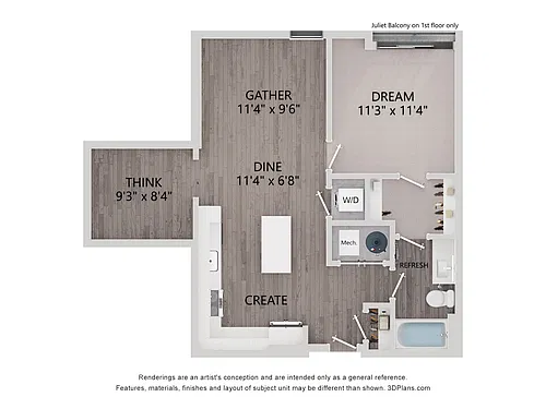 Floor plan CD1