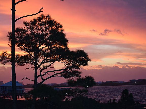 Sunset on the Lagoon
