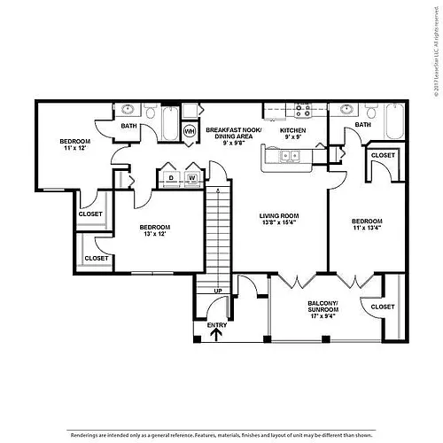 Floor plan C1