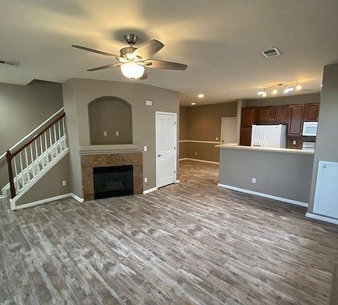 Living Room with Fireplace