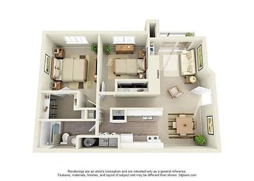 Floor plan 2X1MH