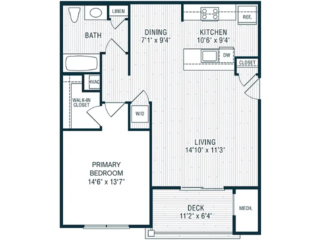 Floor plan Dogwood II