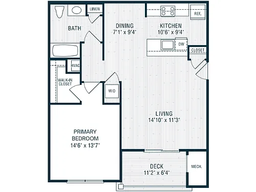Floor plan Dogwood II