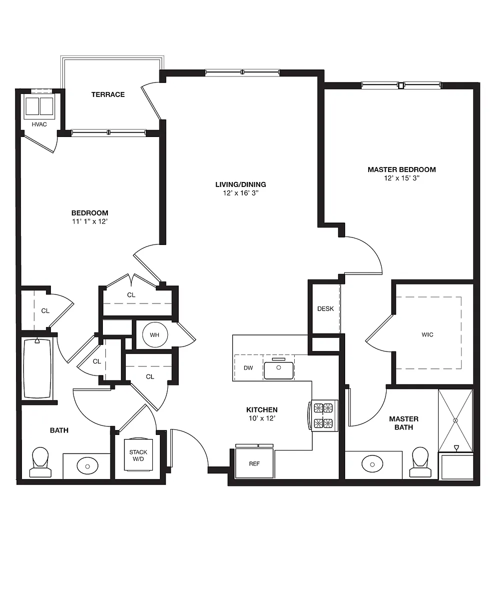 Floor plan Riverton