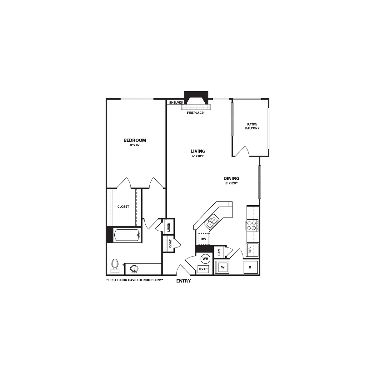Floor plan A9GR
