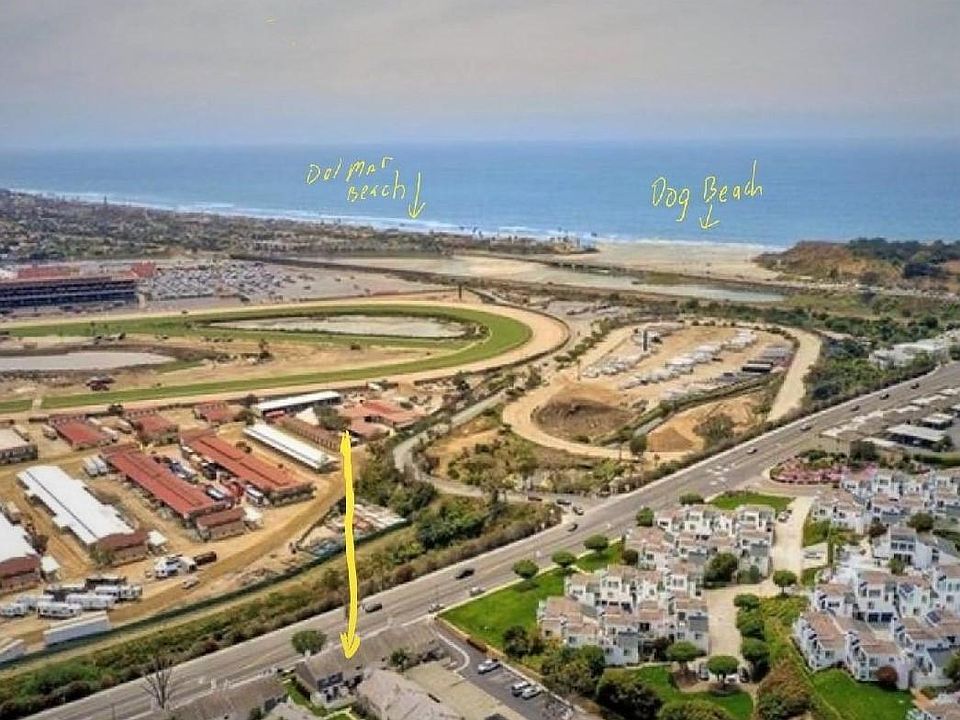 aerial view of location