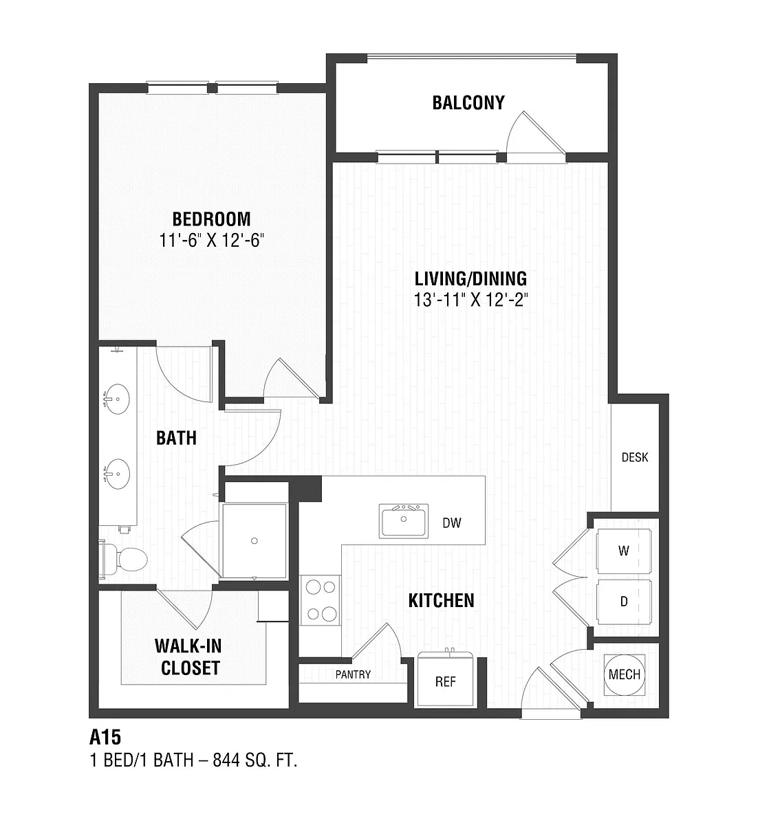 Floor plan A15