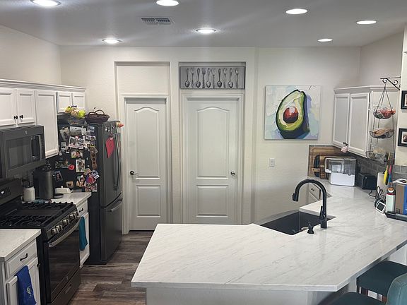 Kitchen from dining room