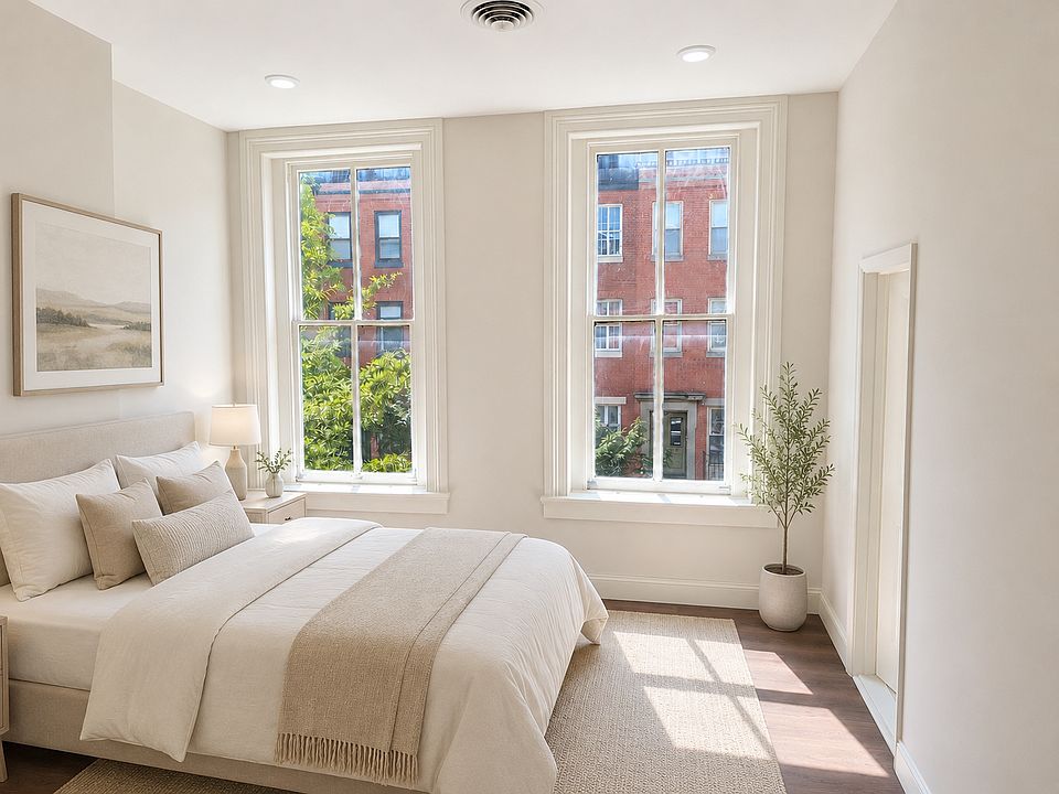 AI Staged Bedroom