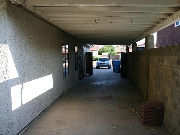 Covered storage area