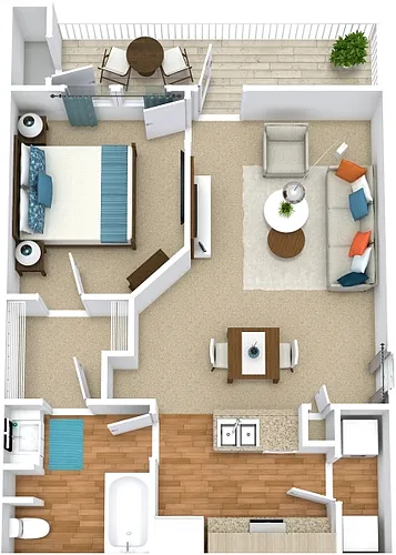 Floor plan Birch