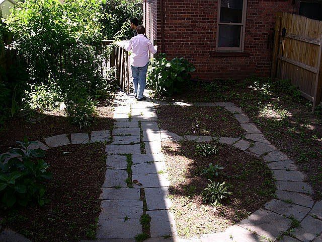 back yard