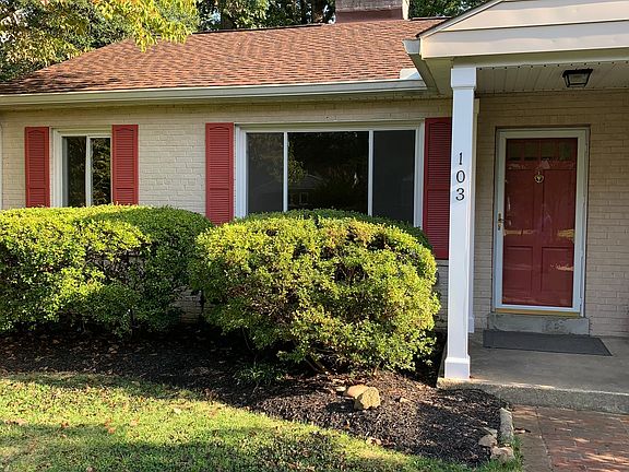 Recent photo of front of house